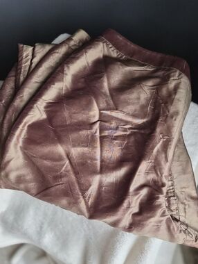 Alfani 100% Silk Iridescent Bronze Dress Pants - Size 16